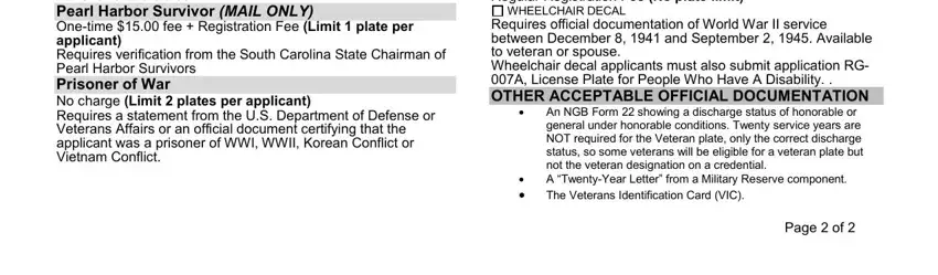 Requires official documentation of, An NGB Form  showing a discharge, and Page  of in mv 37