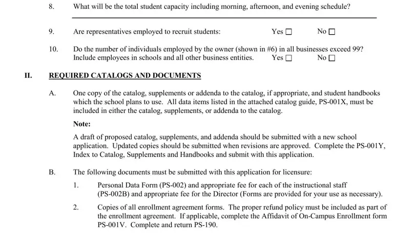 PS-001Y conclusion process clarified (step 3)