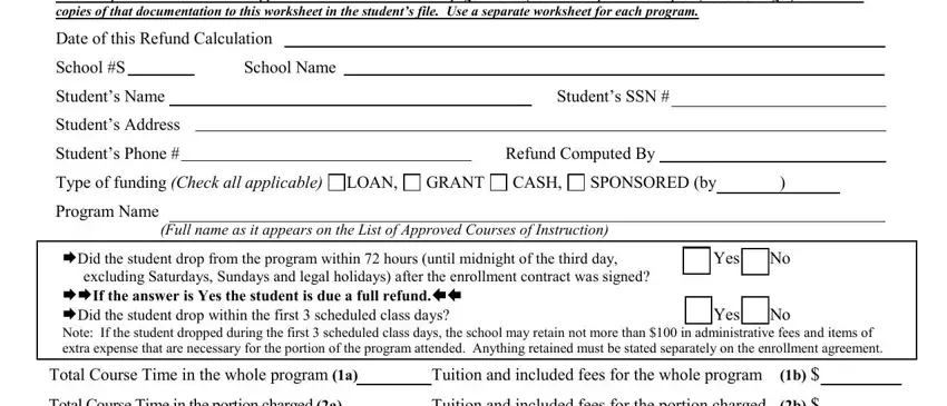 Tips on how to fill out Texas Form Ps 1040R portion 1