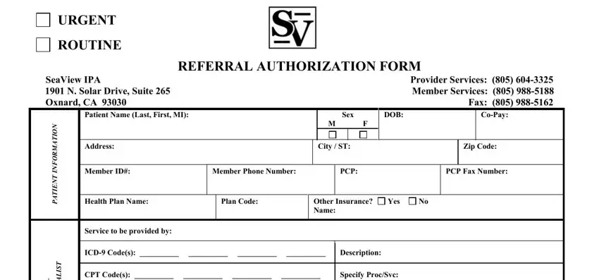 Simple tips to fill out seaview authorization stage 1