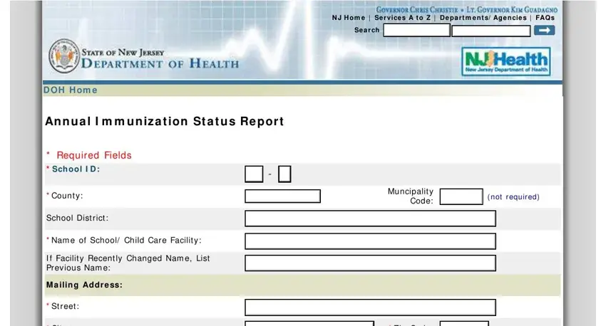 Learn how to fill in nj imm7 annual status report part 1