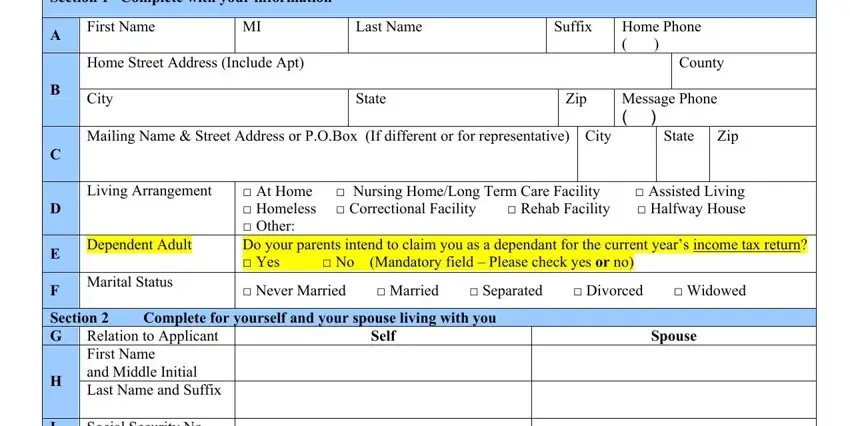 The best way to fill out how to maryland pac portion 2