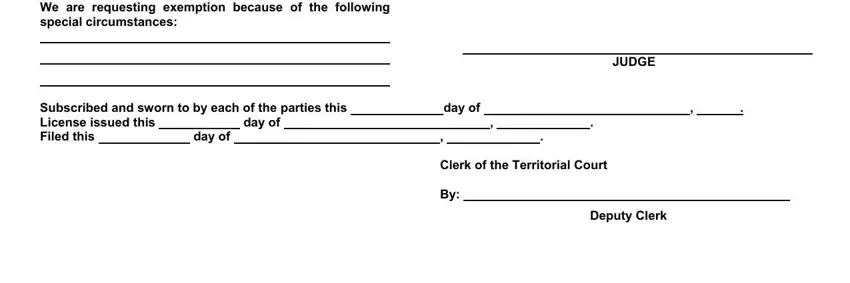 Completing segment 3 in marriage form usa pdf