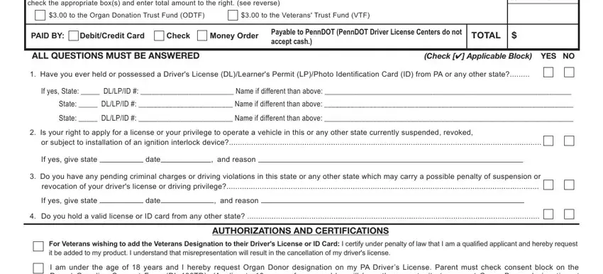 Learn how to fill out Physical Form For Pa Drivers Permit stage 2