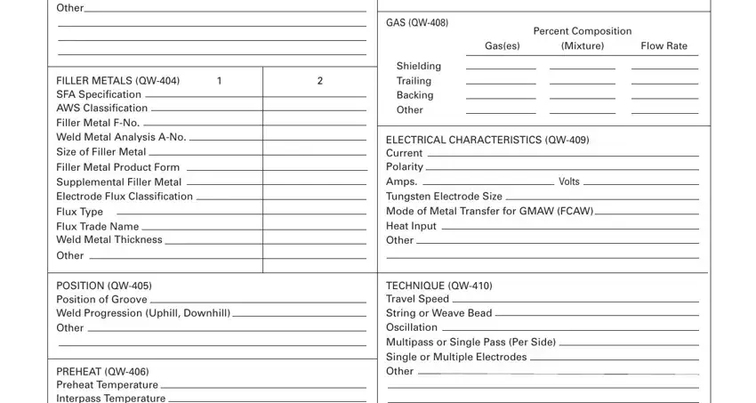 Part number 2 of filling out form qw 483