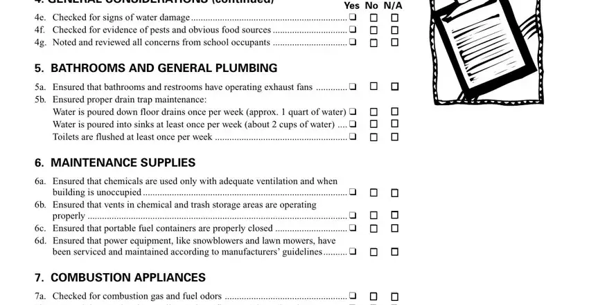Home Inspection Checklist Form conclusion process detailed (part 4)