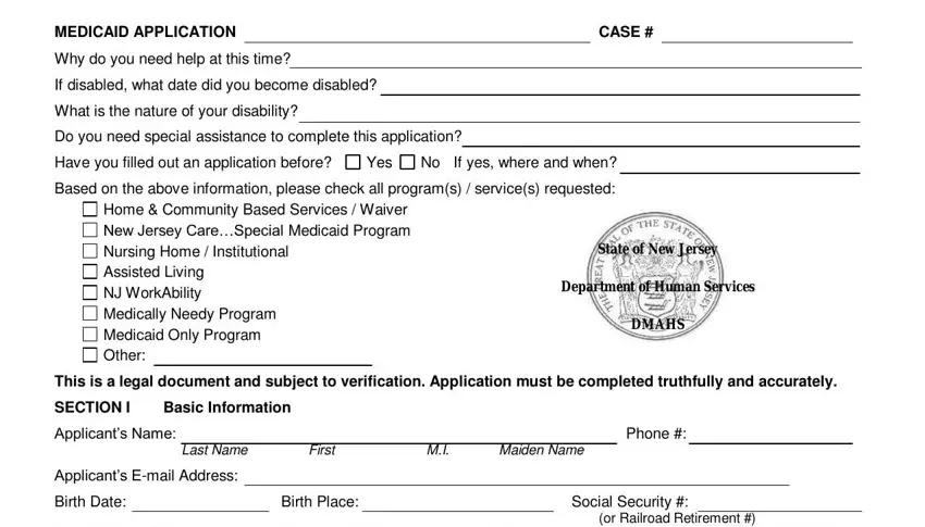 Tips to fill out nj medicaid application online stage 1
