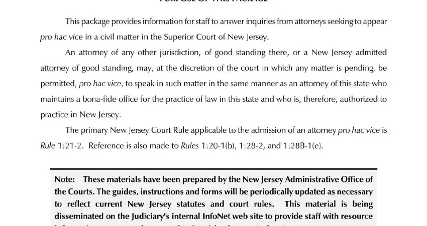 Learn how to prepare usdc nj pro hac vice motion stage 2