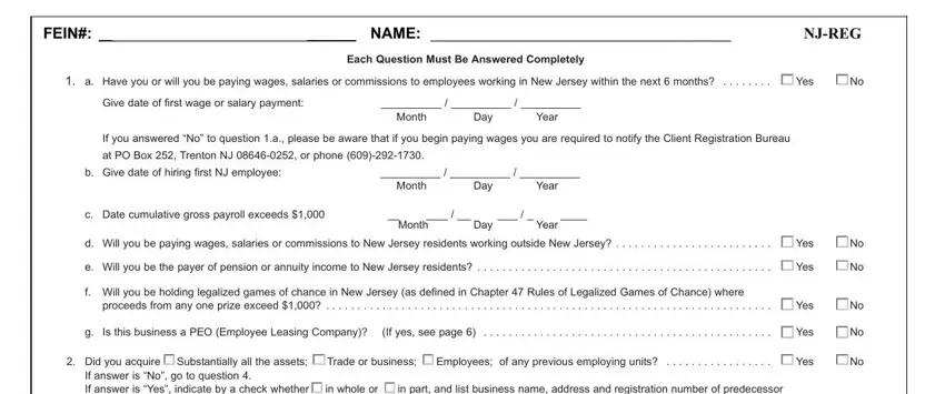 Nj Reg Form ≡ Fill Out Printable PDF Forms Online