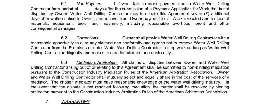 Water Agreement Well Form ≡ Fill Out Printable PDF Forms Online