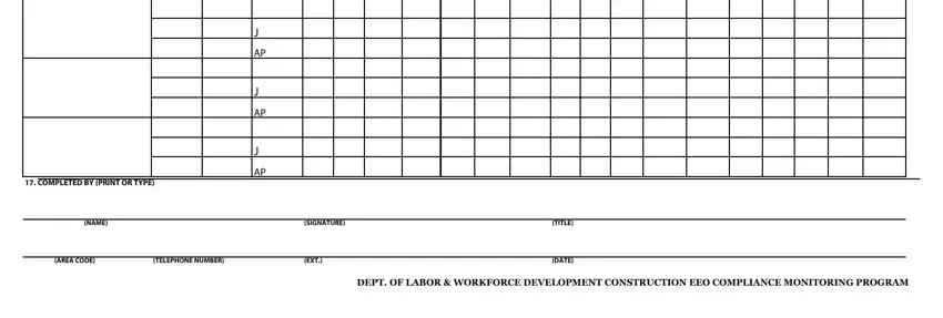 TITLE, DATE, and DEPT OF LABOR  WORKFORCE of new jersey form workforce