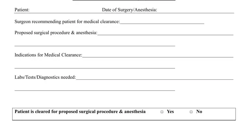 printable surgical clearance form conclusion process detailed (portion 1)
