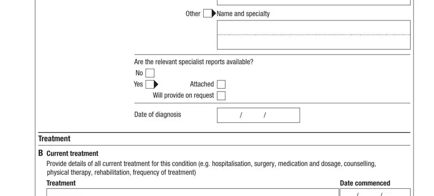 Tips on how to fill in centrelink medical certificate form portion 5
