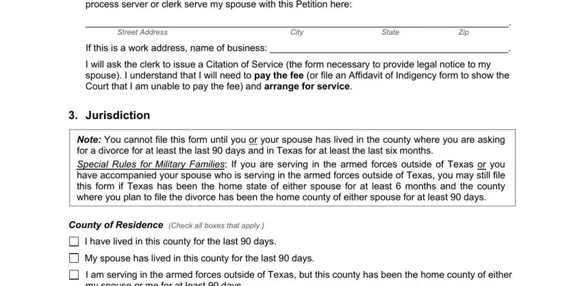 texas original petition for divorce conclusion process clarified (portion 3)