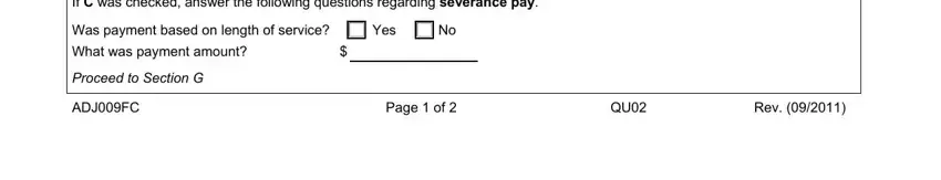 Ways to fill in Claimant portion 3