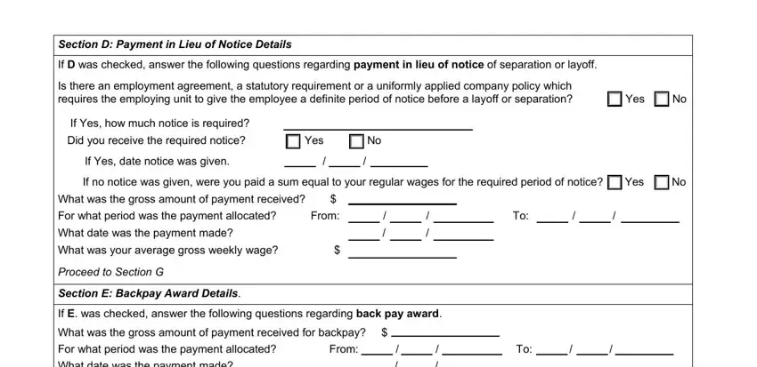 Claimant writing process described (stage 4)