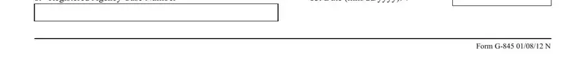 Date mmddyyyy, Form G  N, and Registered Agency Case Number in Massachusetts