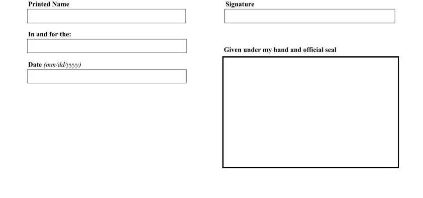 Filling out section 4 of g 884 form