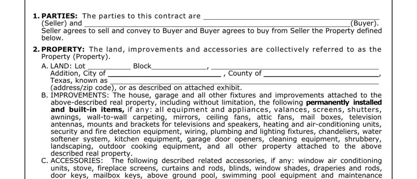 Ways to complete residential contract tx stage 1
