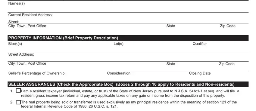 Sellers Residency Certificate PDF Form FormsPal