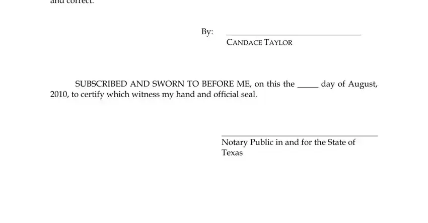 CANDACE TAYLOR, BEFORE ME the undersigned, and to certify which witness my hand of writ of mandamus texas form