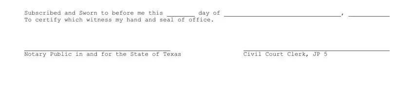 Filling in segment 3 in plaintiff original petition form texas