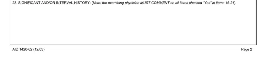 Ways to fill out employee physical examination form part 5