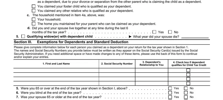 Simple tips to prepare submitting 5129 form portion 2