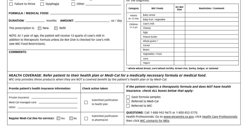 New, Other, and Prematurity of cdph pediatric referral form
