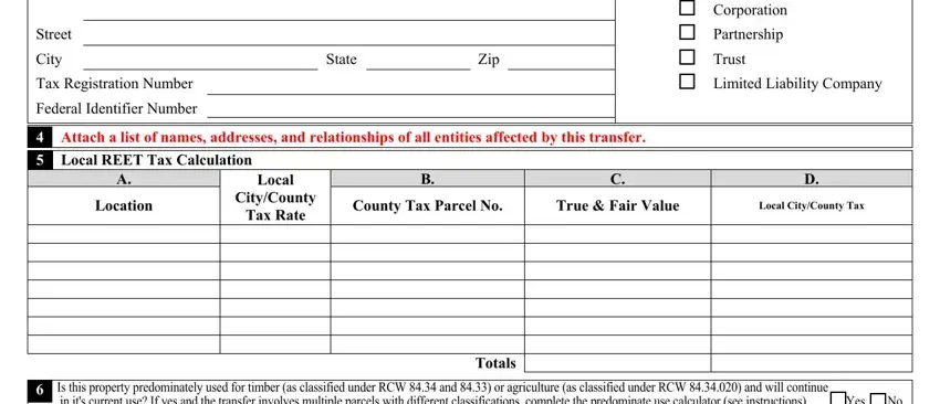 The best way to fill in Form Rev 84 0001B step 2