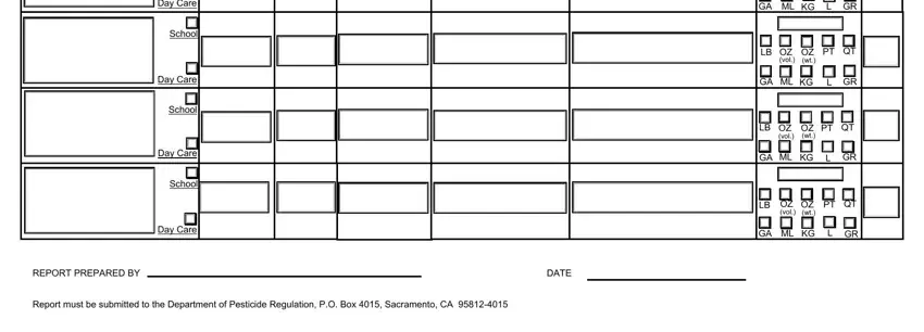 Stage no. 2 in filling in Form Dpr Enf 117