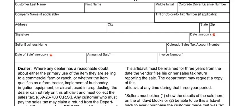 Simple tips to fill out colorado 0511 portion 1
