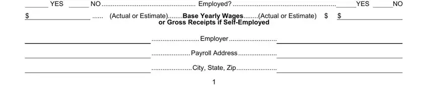 III A PLAINTIFFPETITIONER   YES, Actual or EstimateBase Yearly, and Employer   Payroll Address  City inside ohio public defenders office affidavit financial disclosure form