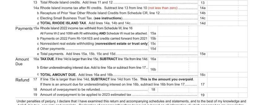 Simple tips to fill in ri 1041 stage 2