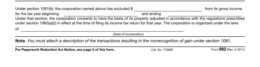 Irs Form 982 ≡ Fill Out Printable PDF Forms Online