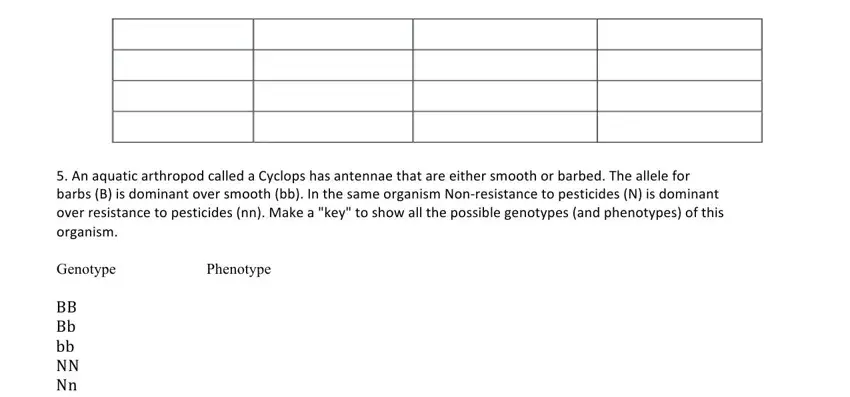 Phenotype, Genotype, and An aquatic arthropod called a of chapter 10 dihybrid cross worksheet