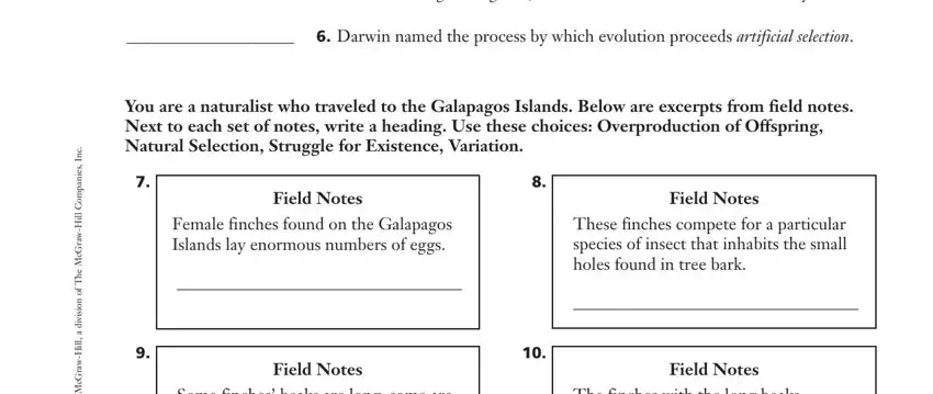 Tips on how to complete the theory of evolution worksheet answer key part 2