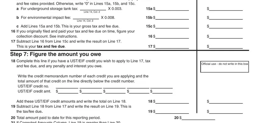Simple tips to fill in Form Rmft 5 Us X step 3