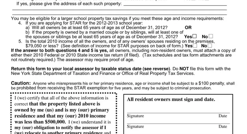 Part number 2 in submitting ny state enhanced star application