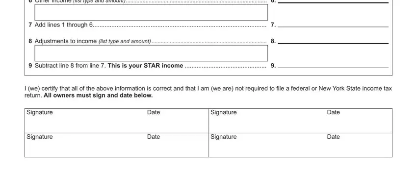 Stage number 2 in filling in pensions