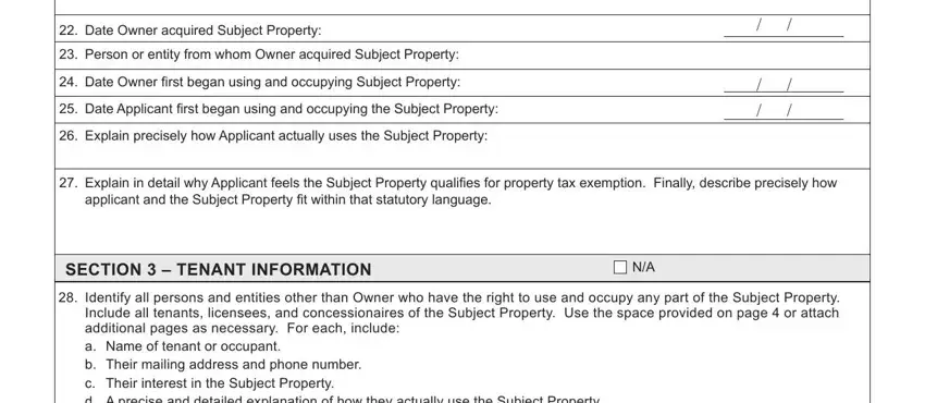 A way to fill out wisconsin property tax exemption request part 4