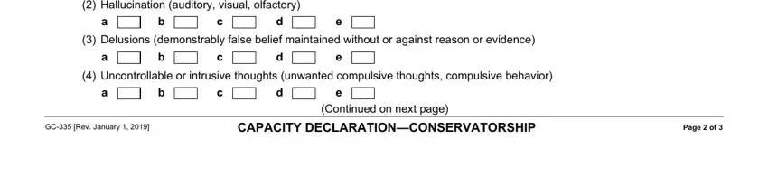 declaration conservatorship completion process detailed (step 5)