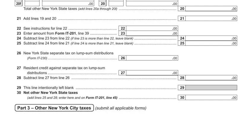 It 201 Att Tax Form conclusion process detailed (step 5)