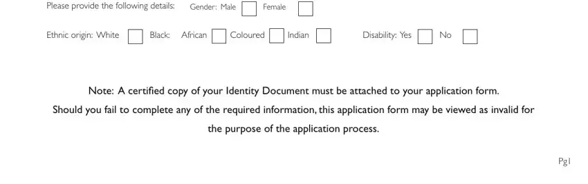 Step number 3 in filling out woolworths sms application number