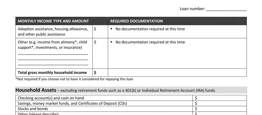 Step no. 4 for filling in paycheck protection program borrower application fillable form