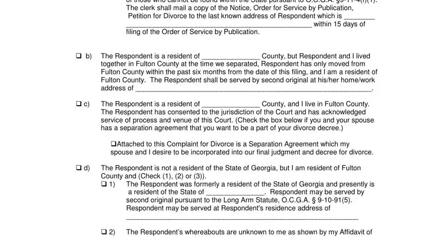 Part number 3 for filling in are georgia divorce forms online