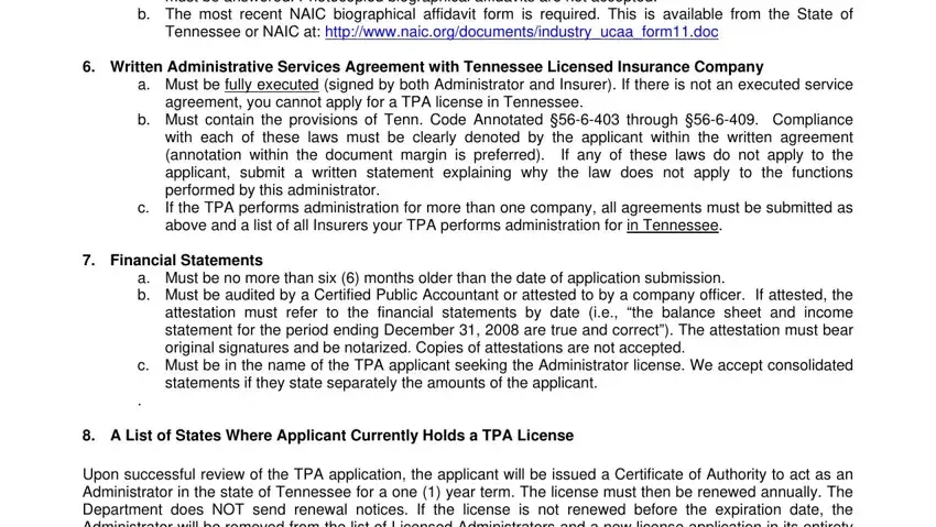 tennessee tpa online writing process explained (portion 1)