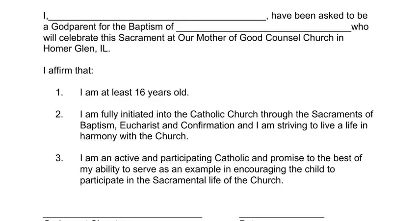 Sacramental conclusion process clarified (stage 1)