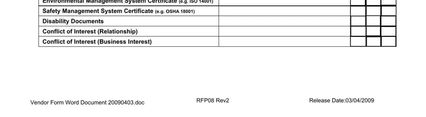 Step number 2 in completing gssc vendor number