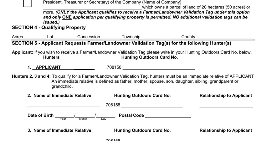 Writing section 2 of ontario hunt controlled online